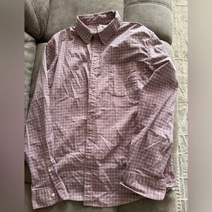 Men's Plaid Button-Up Shirt